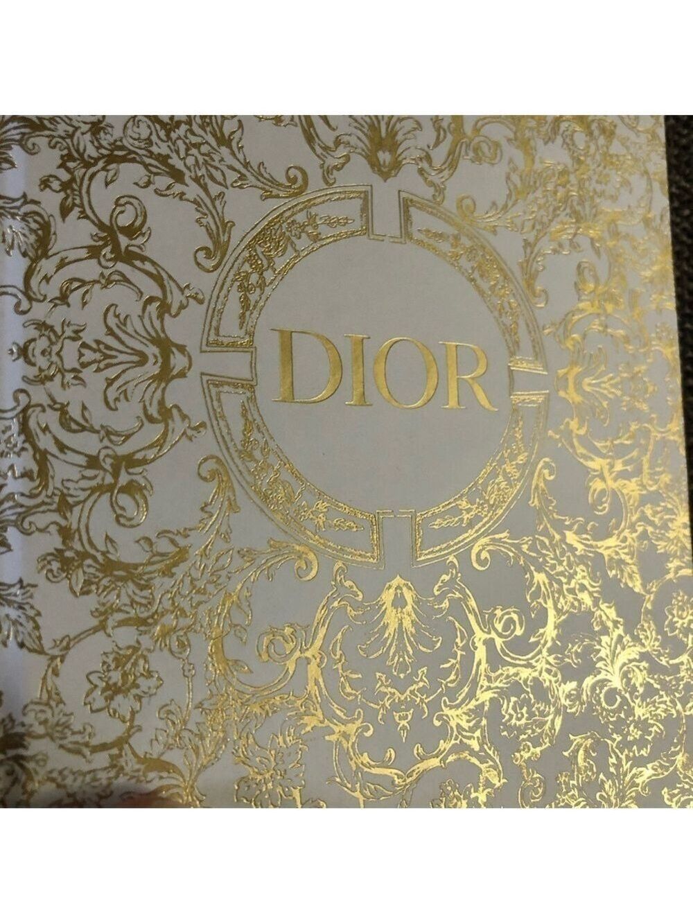CHRISTIAN Dior Premium Notebook Christmas Holiday 2023 White Golden Authentic - Picture 13 of 16
